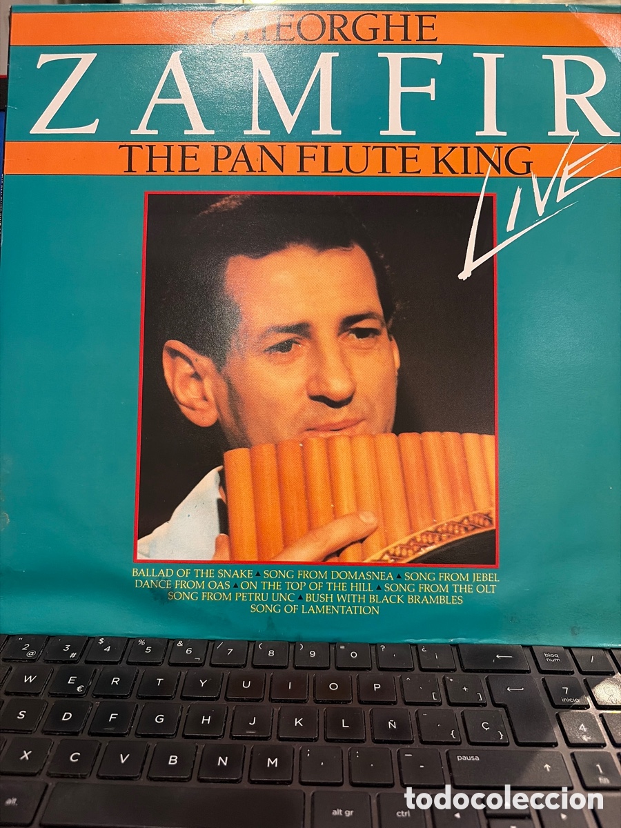 Disques de vinyle: GHEORGHE ZAMFIR - THE PAN FLUTE KING LP HOLLAND