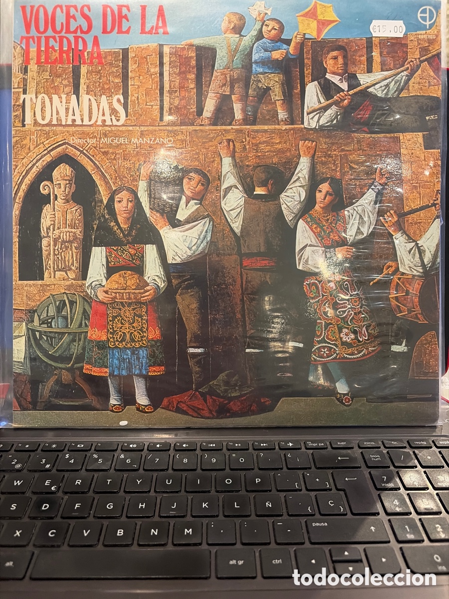 Discos de vinilo: VOCES DE LA TIERRA - TONADAS LP MIGUEL MANZANO