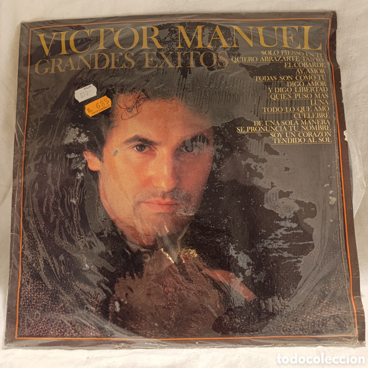 Discos de vinilo: V&iacute;ctor Manuel,Grandes &eacute;xitos,1982