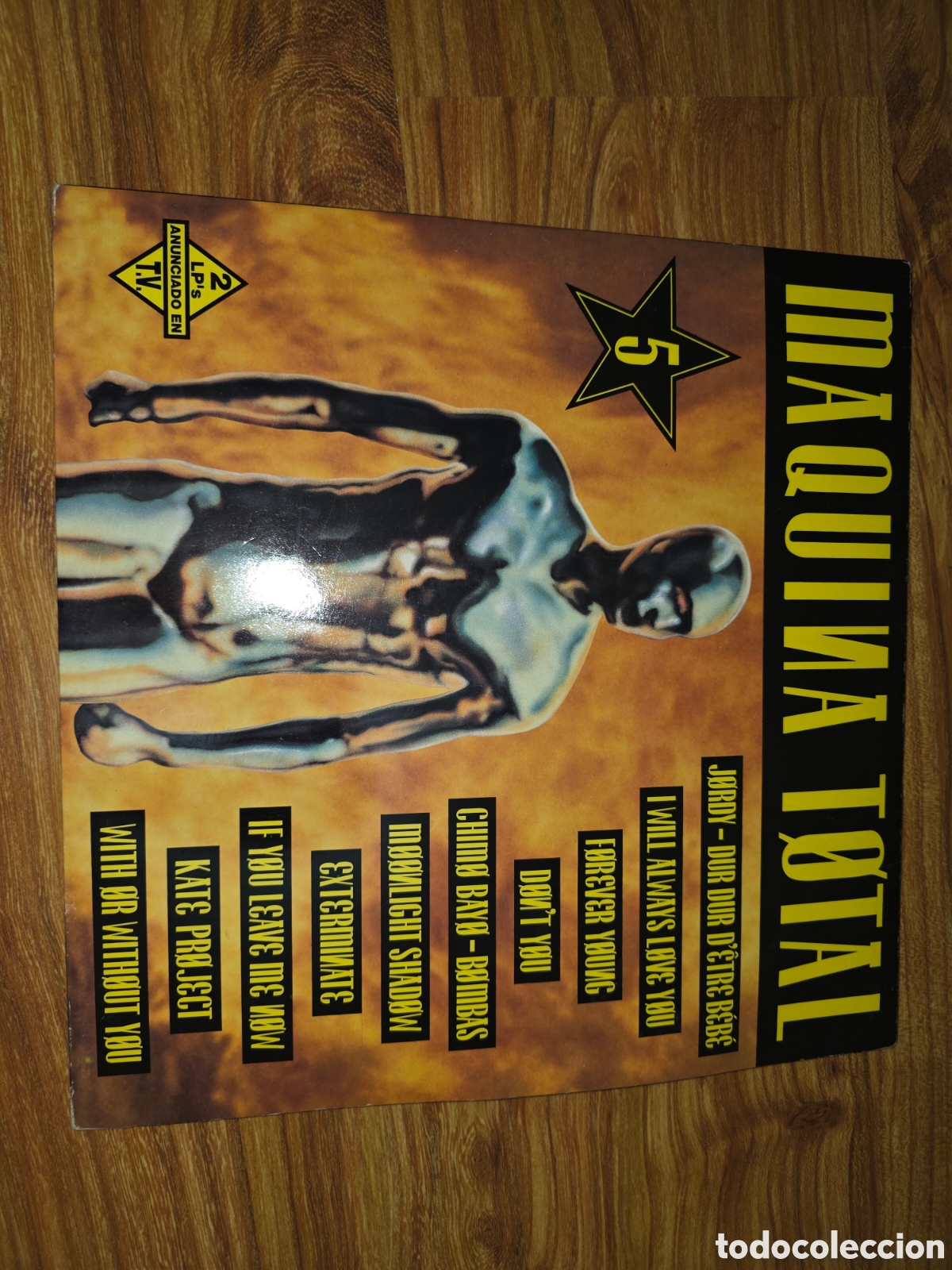 Discos de vinilo: Disco vinilo m&aacute;quina total 5