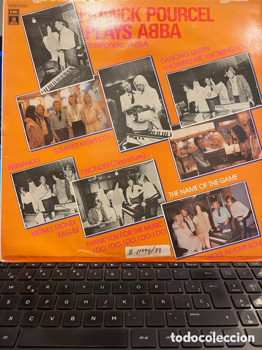 Discos de vinilo: FRANK POURCEL - PLAYS ABBA LP