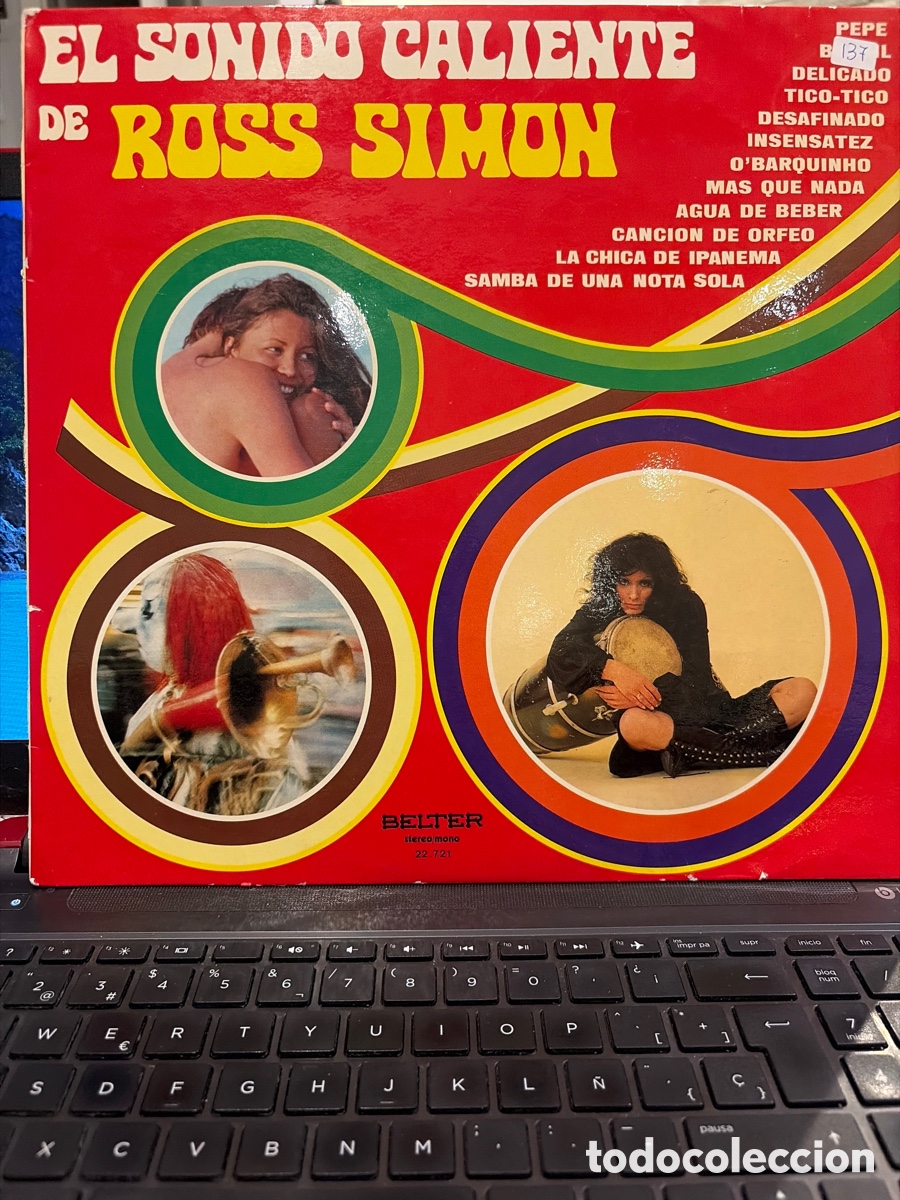 Discos de vinilo: ROSS SIMON - EL SONIDO CALIENTE DE LP