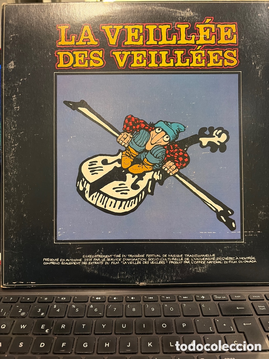 Vinyl records: LA VEILLEE DES VES VEILLEES - GROUPE DE PORTNEUF + RUINE BABINES + LOUIS BOUDREAULT LP DOBLE