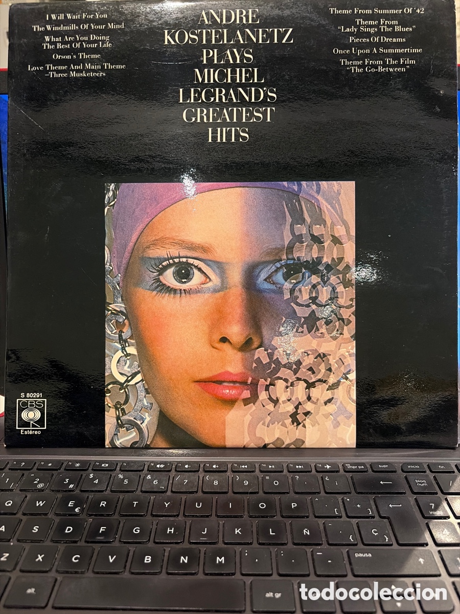 Discos de vinilo: ANDRE KOSTELANETZ PLAYS MICHEL LEGRANDS GREATEST HITS LP