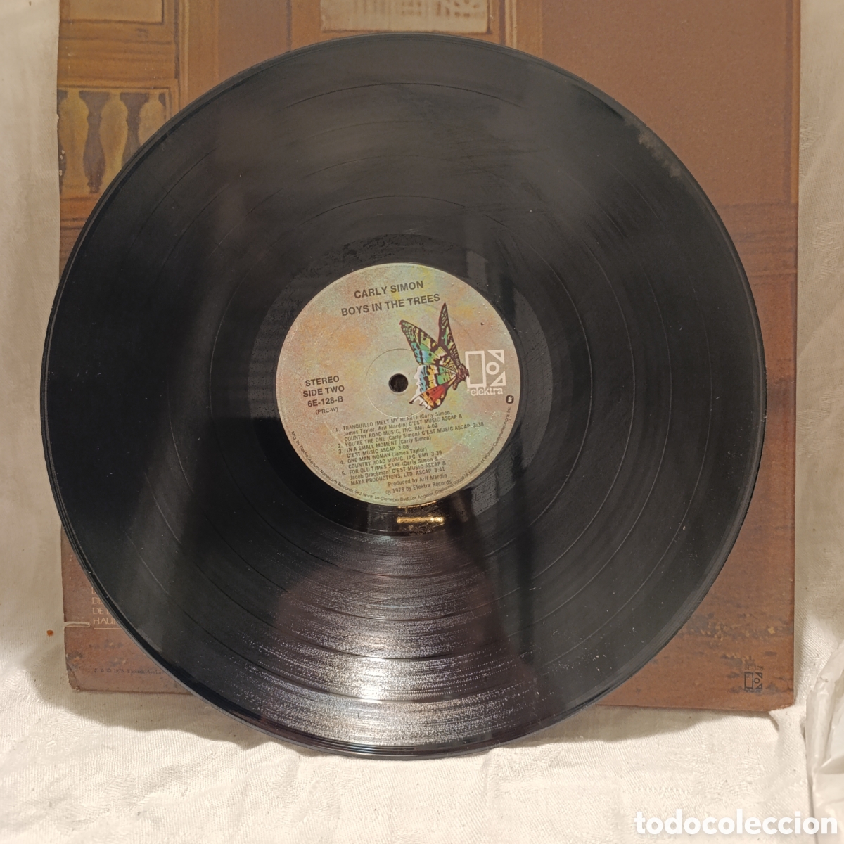 Discos de vinilo: Carly Simon, &rdquo;Boys in the Trees&rdquo; 1978 - Foto 4