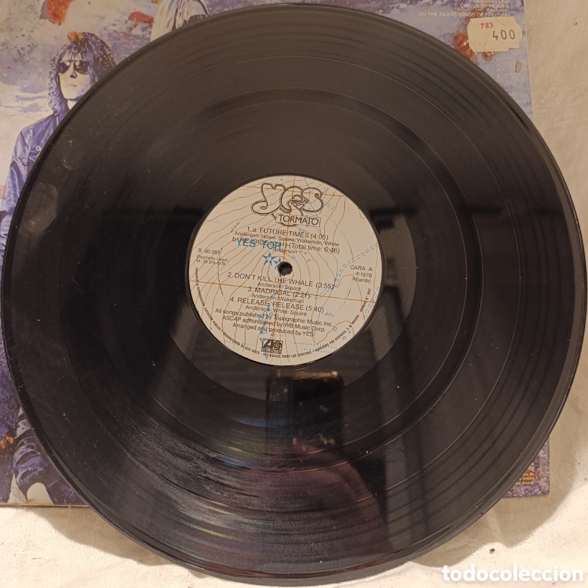 Discos de vinilo: Yes, &rdquo;Tormato&rdquo;, rock progresivo brit&aacute;nico,1978 - Foto 4
