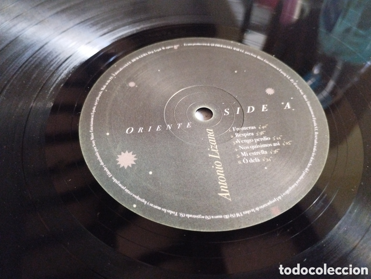 Discos de vinilo: Antonio Lizana Oriente Lp m&aacute;s CD - Foto 5