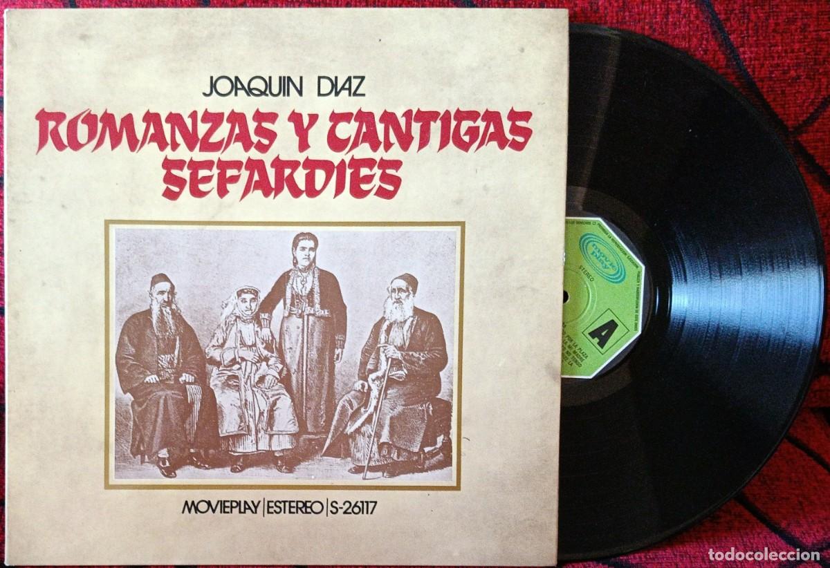 Discos de vinilo: JOAQUIN DIAZ ** Romanzas Y Cantigas Sefardies ** VINILO LP 1972