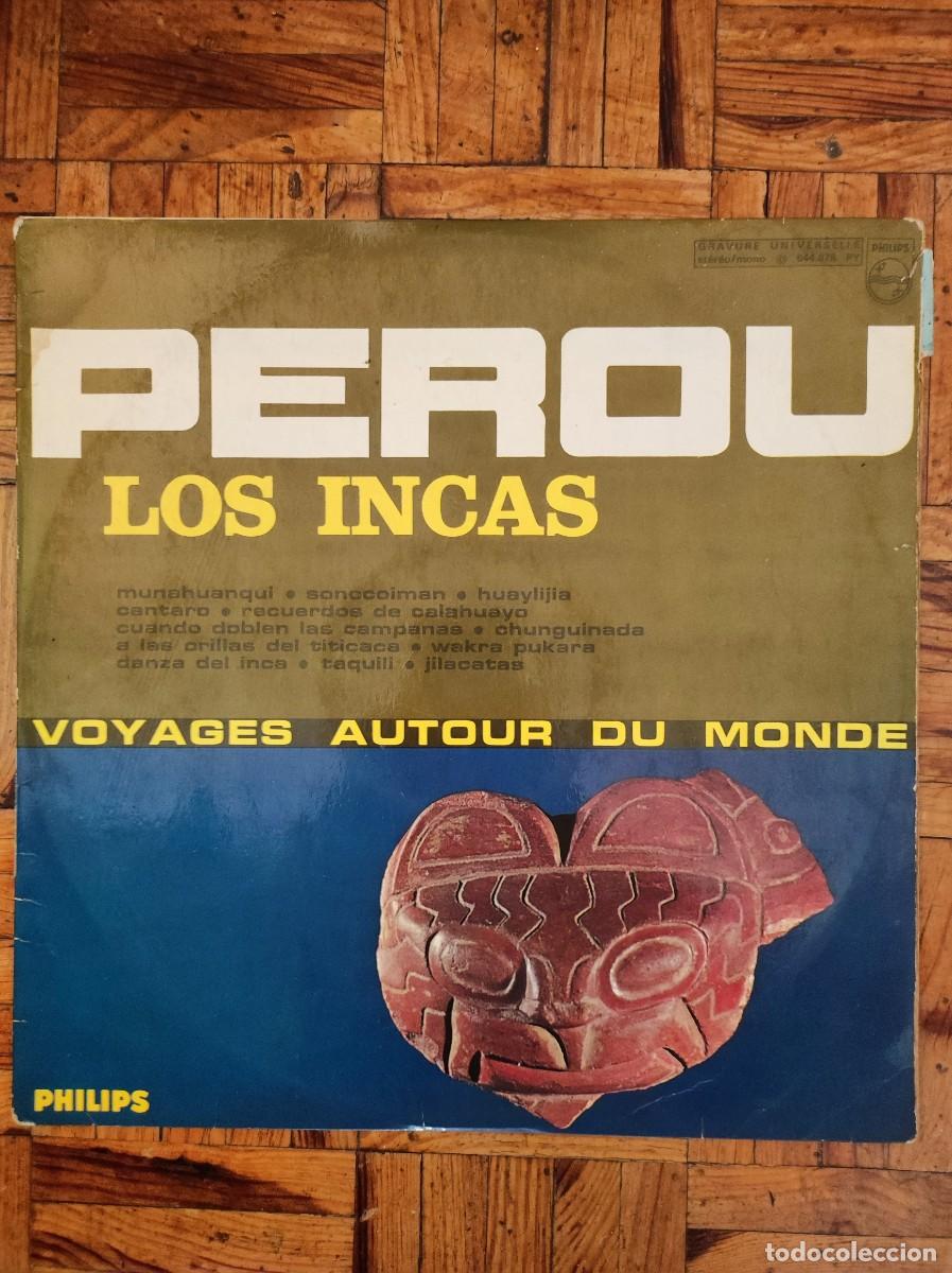 Discos de vinilo: Los Incas - Le P&eacute;rou (Vinilo LP, 1968 Ed. Original Francesa Philips 844.878 BY)