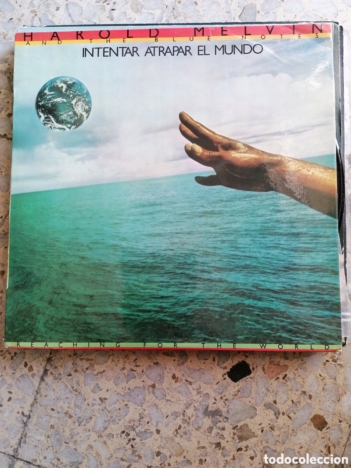 Discos de vinilo: LP HAROLD MELVIN AND THE BLUE NOTES INTENTAR ATRAPAR EL MUNDO 1977 SPAIN