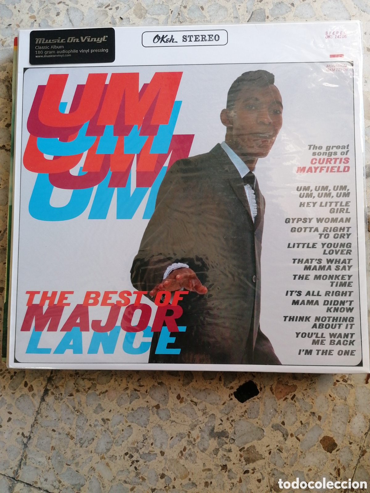 Disques de vinyle: LP THE BEST OF MAJOR LANCE UM UM UM 2013 NUEVO PRECINTADO