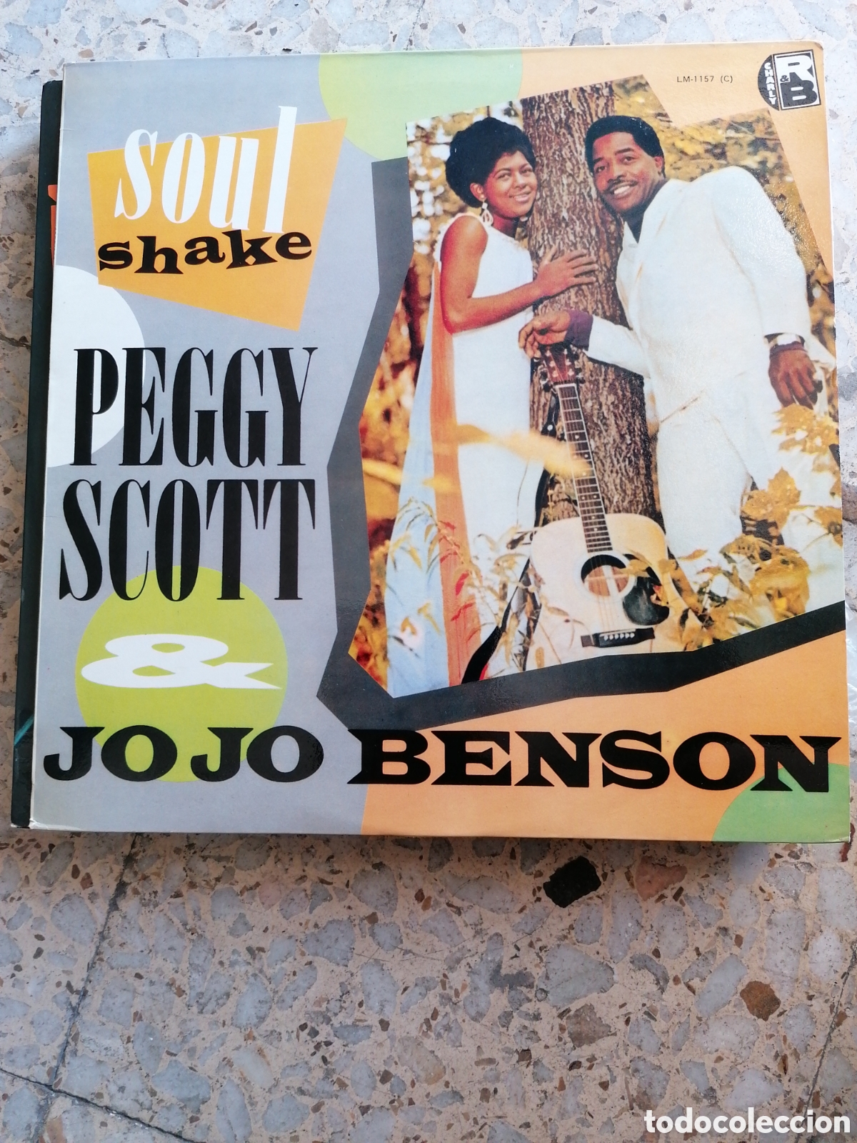 Disques de vinyle: LP PEGGY SCOTT JOJO BENSON SOUL SHAKE 1986 SPAIN
