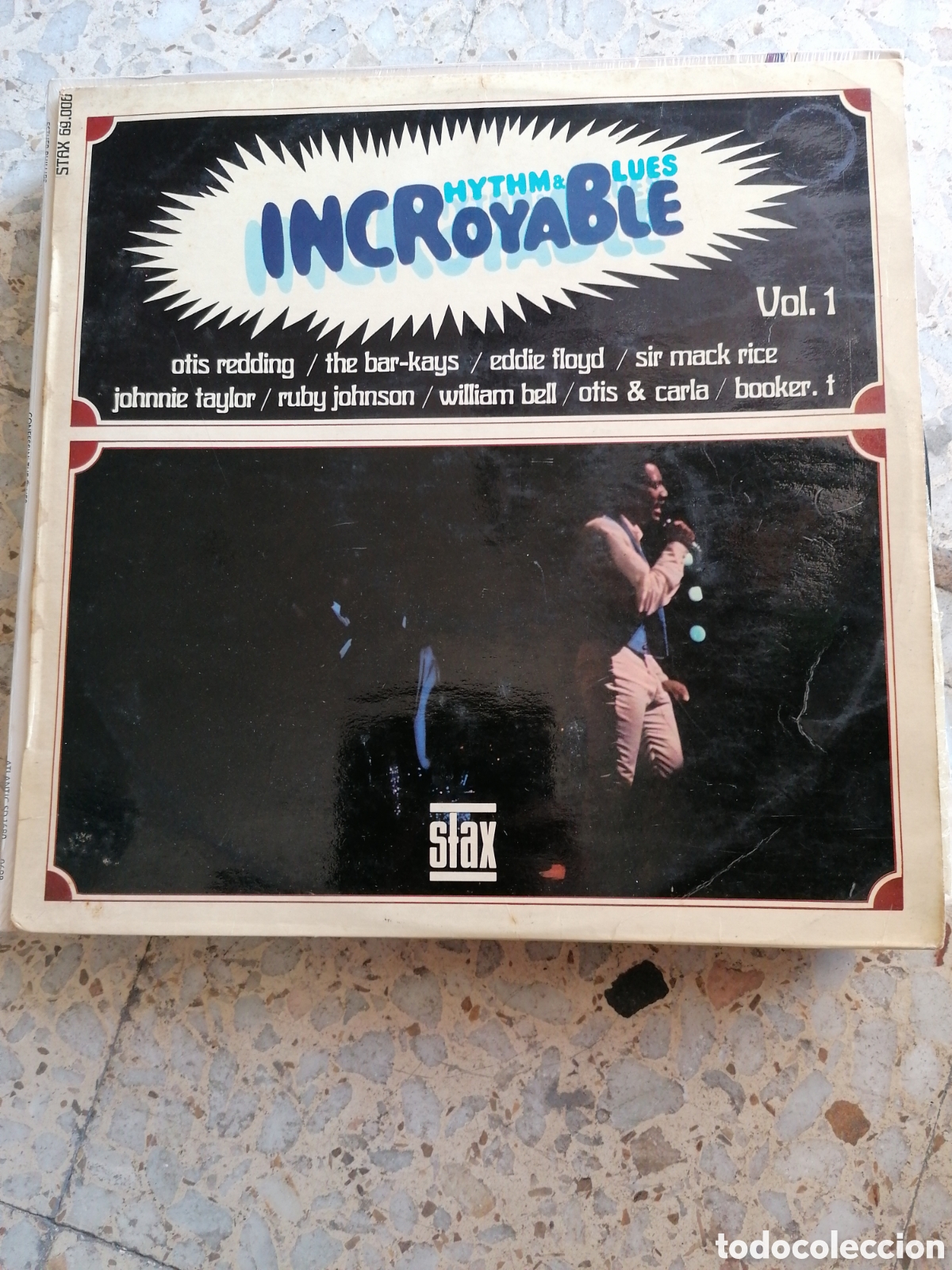 Disques de vinyle: LP INCROYABLE RHYTHM & BLUES VOL 1 FRANCIA 1967