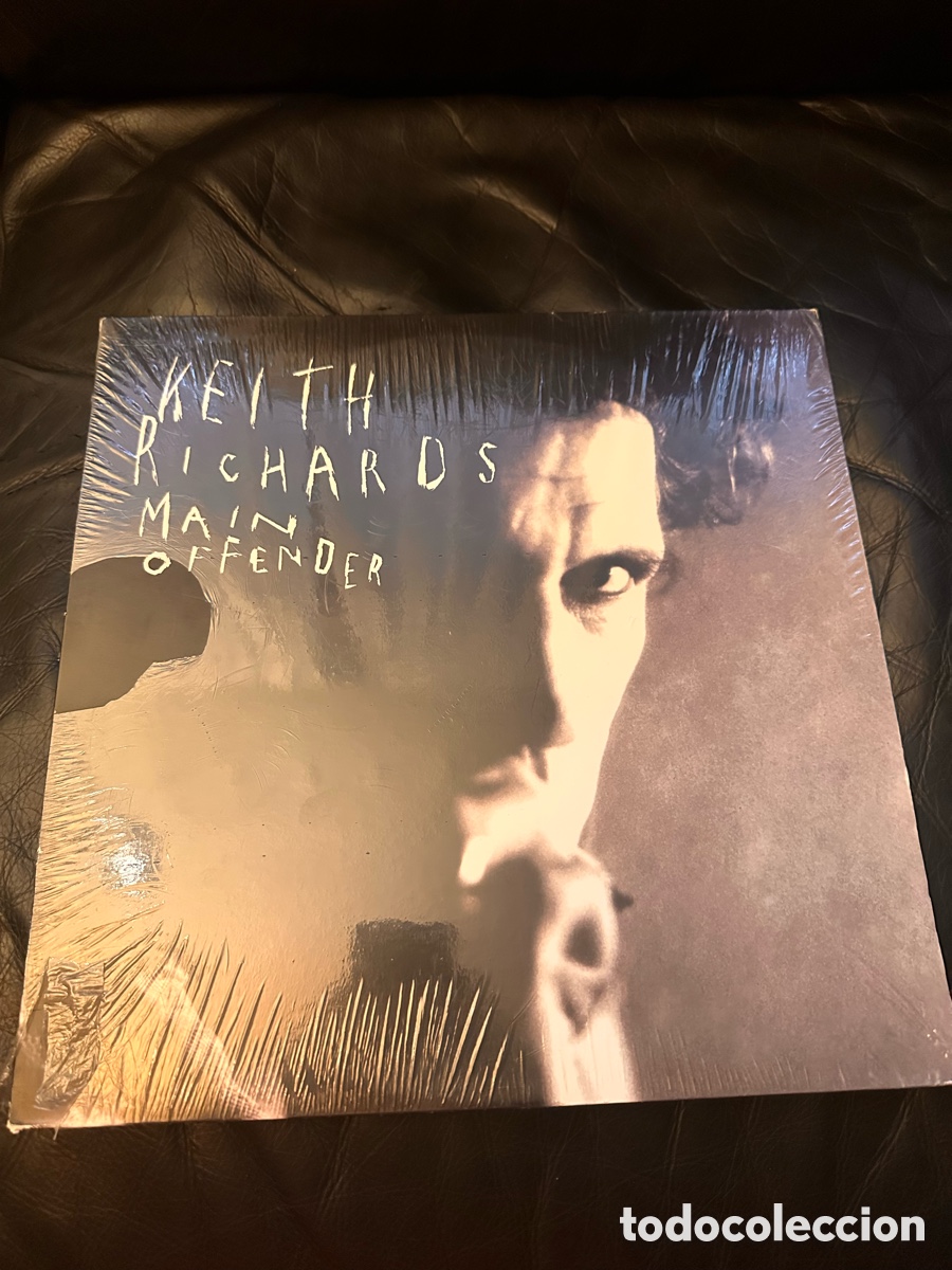 Discos de vinilo: Keith Richards Main offender - 2021 ( Vinilo de color rojo) nuevo y precintado