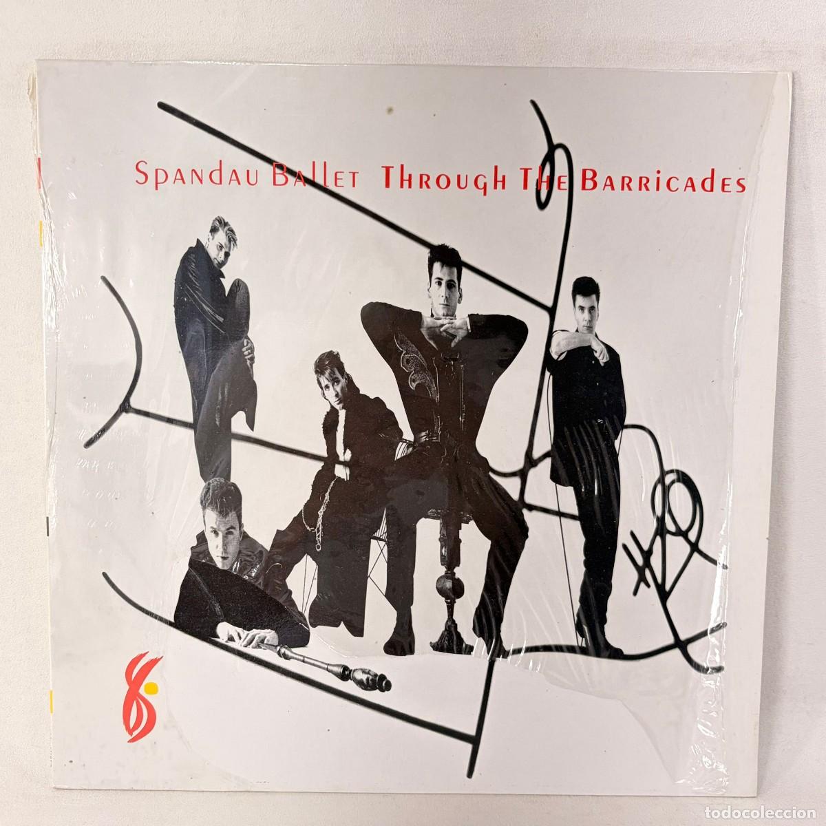 Discos de vinilo: LP - VINILO DIANA SPANDAU BALLET - THROUGH THE BARRICADES + ENCARTE - ESPA&Ntilde;A 1986