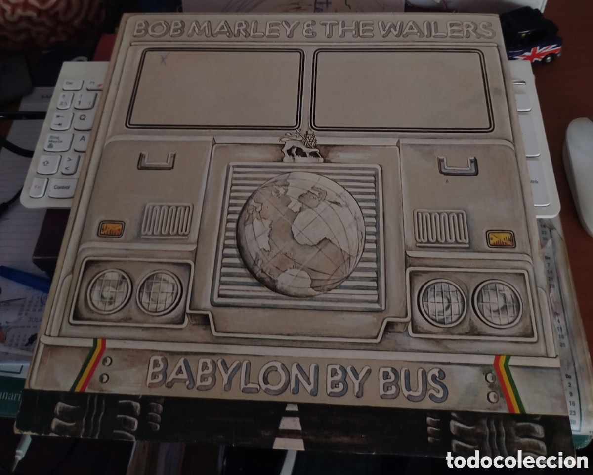 Discos de vinilo: Bob Marley & The Wailers &ndash; Babylon By Bus. Edici&oacute;n espa&ntilde;ola