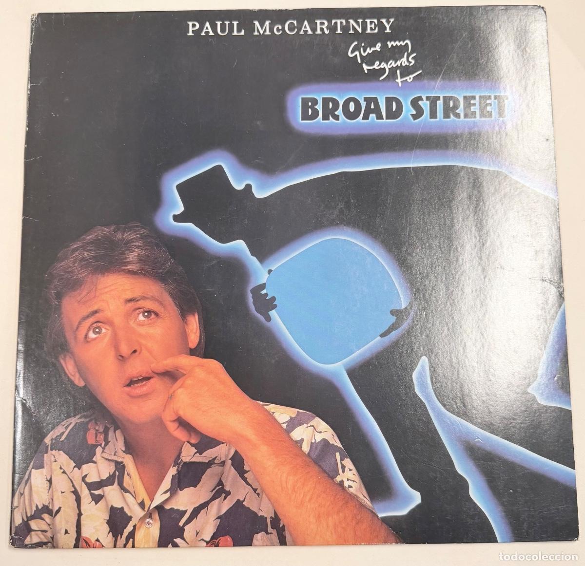 Discos de vinilo: Paul McCartney - Give my regards to Broad Street