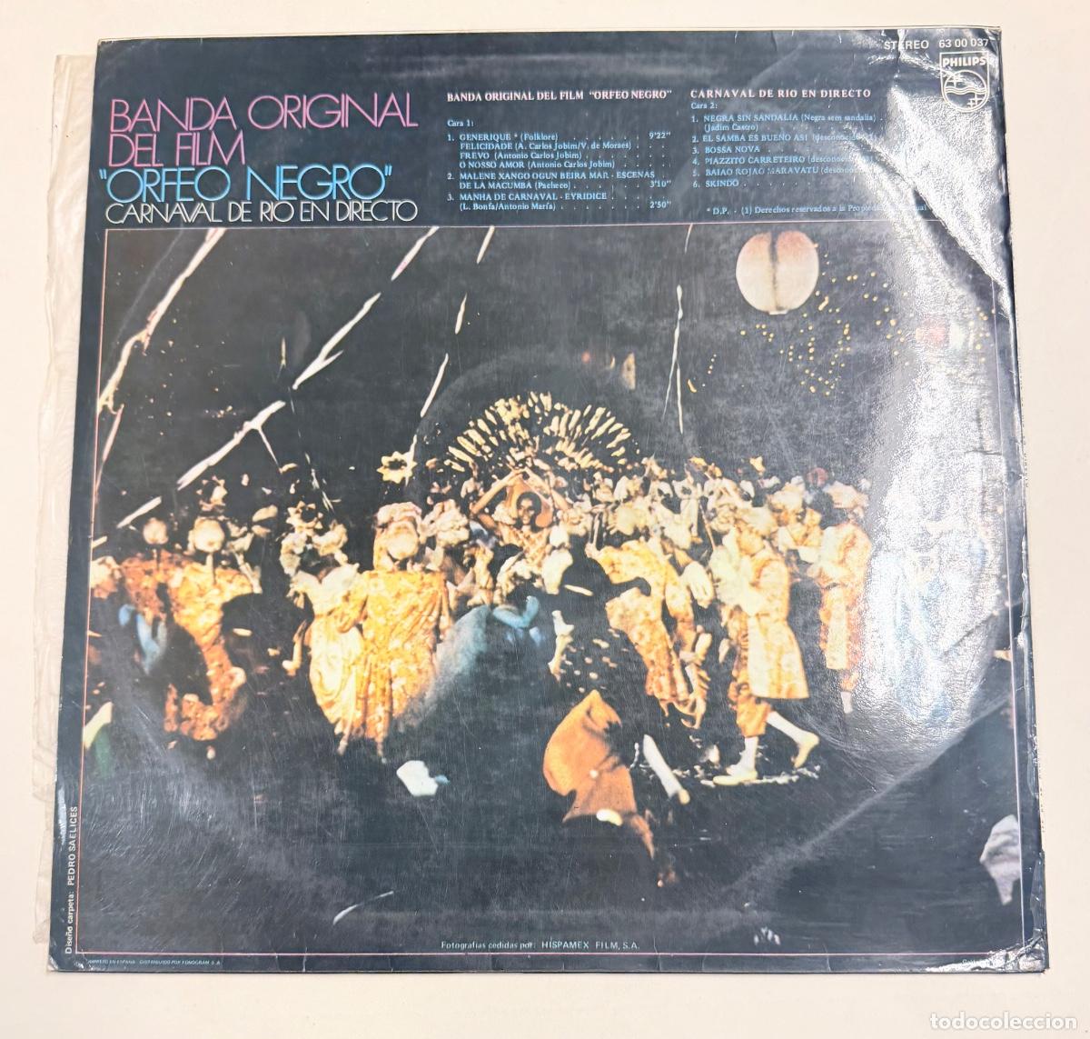 Discos de vinilo: BSO del Film Orfeo Negro - Foto 2