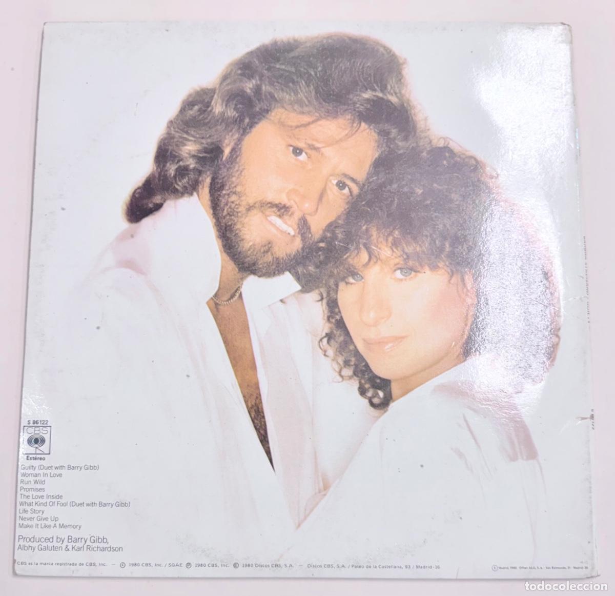 Discos de vinilo: Barbra Streisand - Guilty - Foto 3