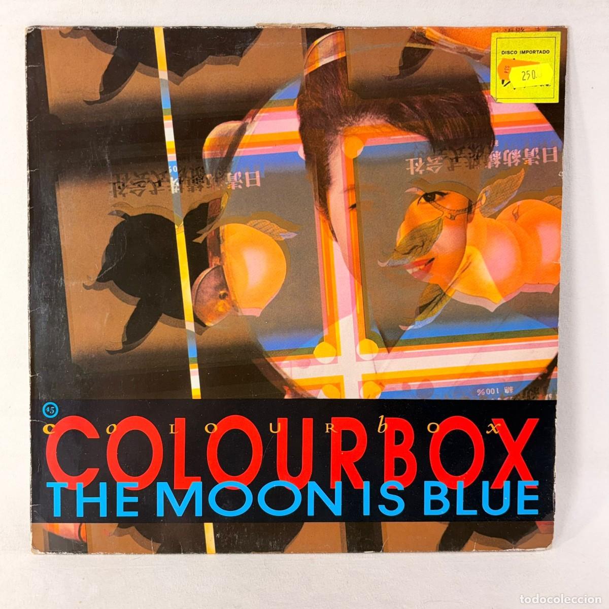 Discos de vinilo: MAXI SINGLE - VINILO COLOURBOX - THE MOON IS BLUE - 1985