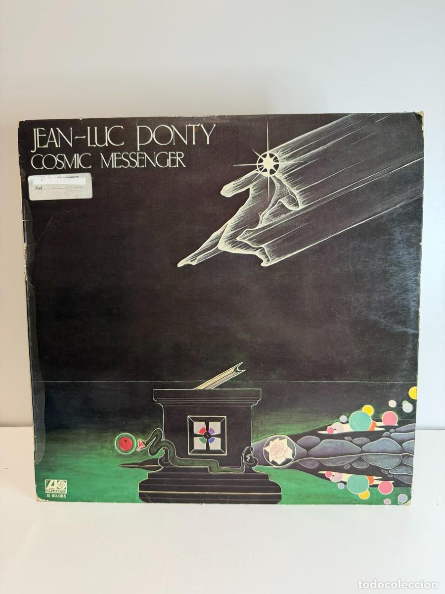 Discos de vinilo: JEAN LUC PONTY (LP) COSMIC MESSENGER - A&Ntilde;O 1978 - HOJA INTERIOR CON CREDITOS