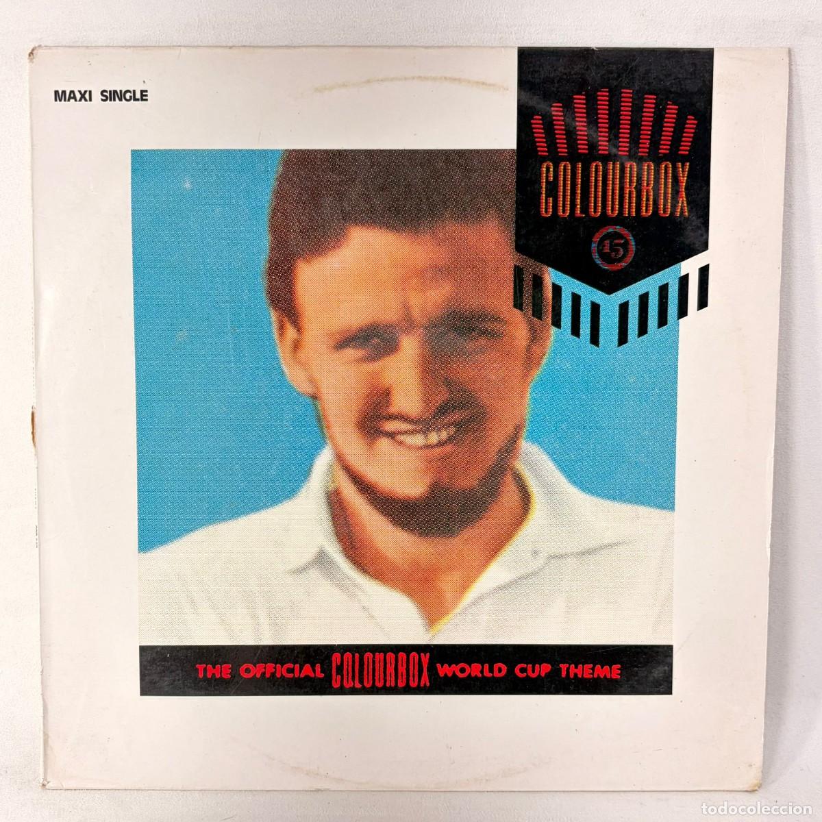Discos de vinilo: MAXI SINGLE - VINILO COLOURBOX - THE OFFICIAL COLOURBOX WORLD CUP THEME - ESPA&Ntilde;A 1986