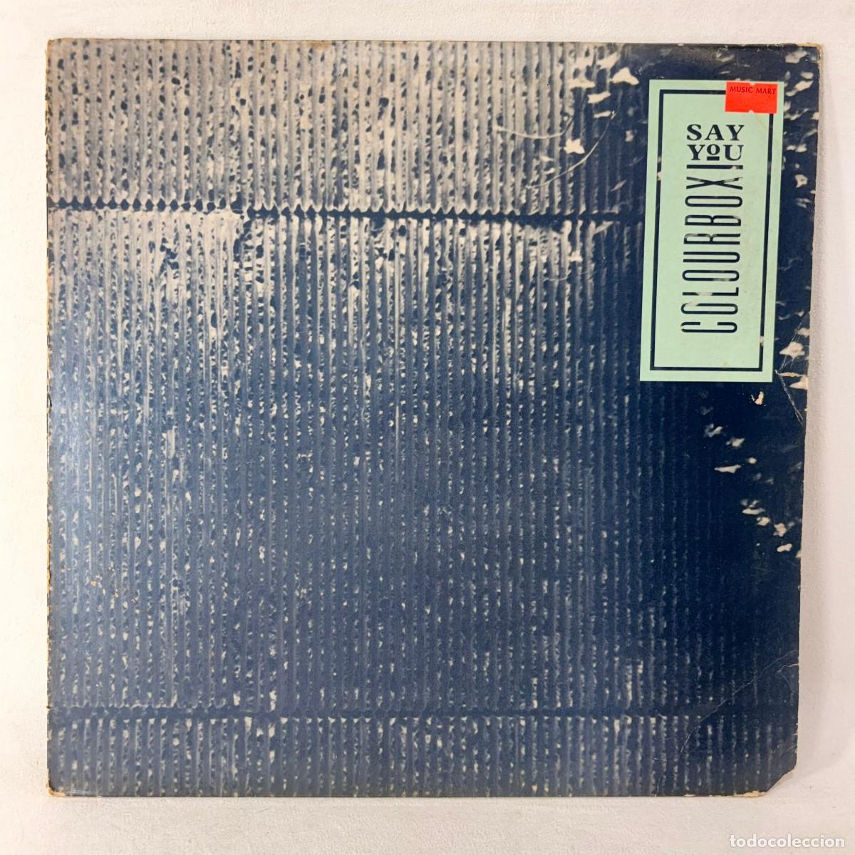 Discos de vinilo: MAXI SINGLE - VINILO COLOURBOX - SAY TOU - 1984