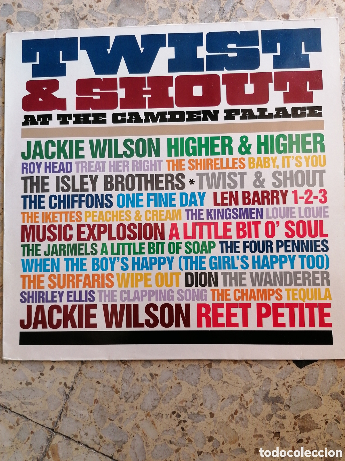 Discos de vinilo: LP TWIST & SHOUT AT THE CAMDEN PALACE 1983 GERMANY EX