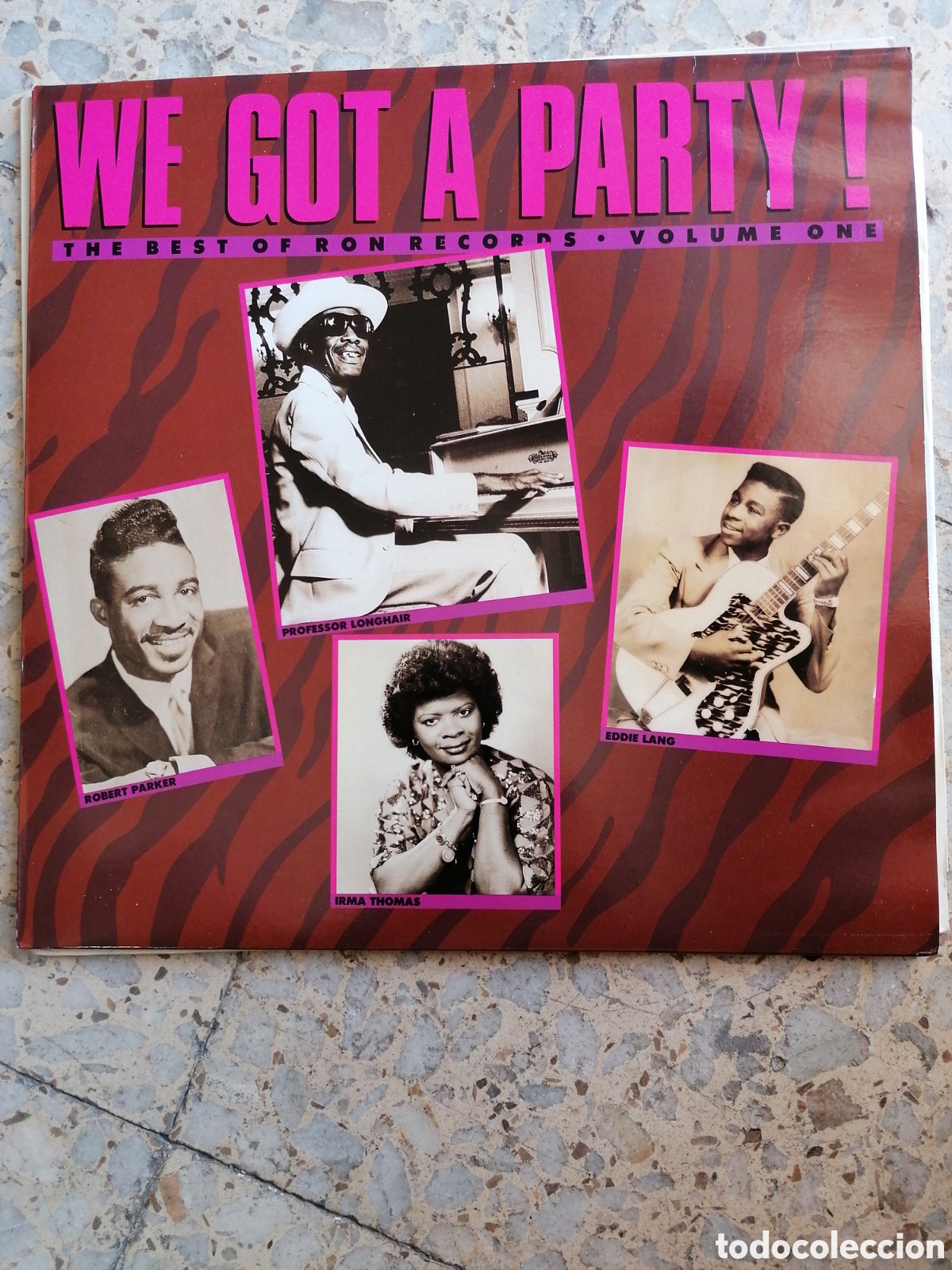 Discos de vinilo: LP WE GOT A PARTY THE BEST OF RON RECORDS VOLUMEN 1 ONE 1988 UK EX
