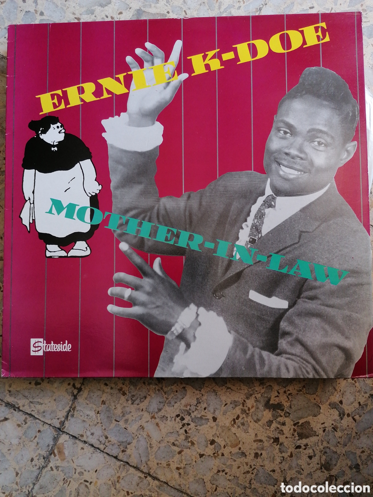 Discos de vinilo: LP ERNIE K DOE MOTHER IN LAW 1986 UK EX