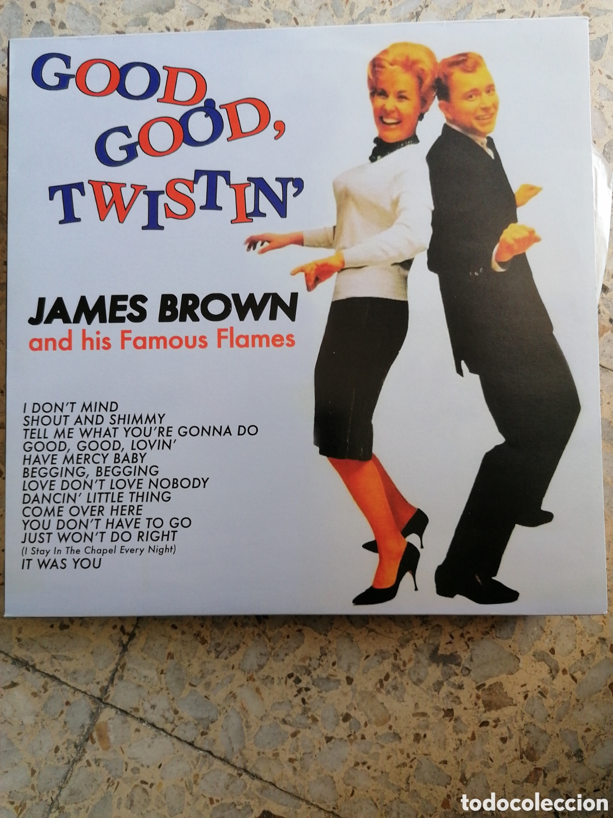 Discos de vinilo: LP JAMES BROWN GOOD GOOD TWISTIN 2017 EX