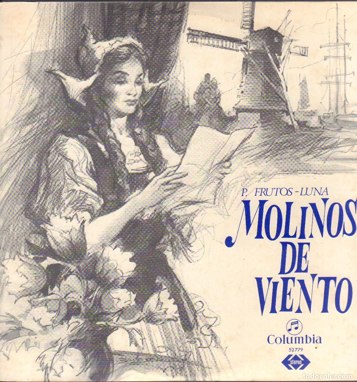Discos de vinilo: MOLINOS DE VIENTO (P.FRUTOS - LUNA) - ORQUESTA FILARMONICA DE ESPA&Ntilde;A / LP COLUMBIA 1974 RF-26248