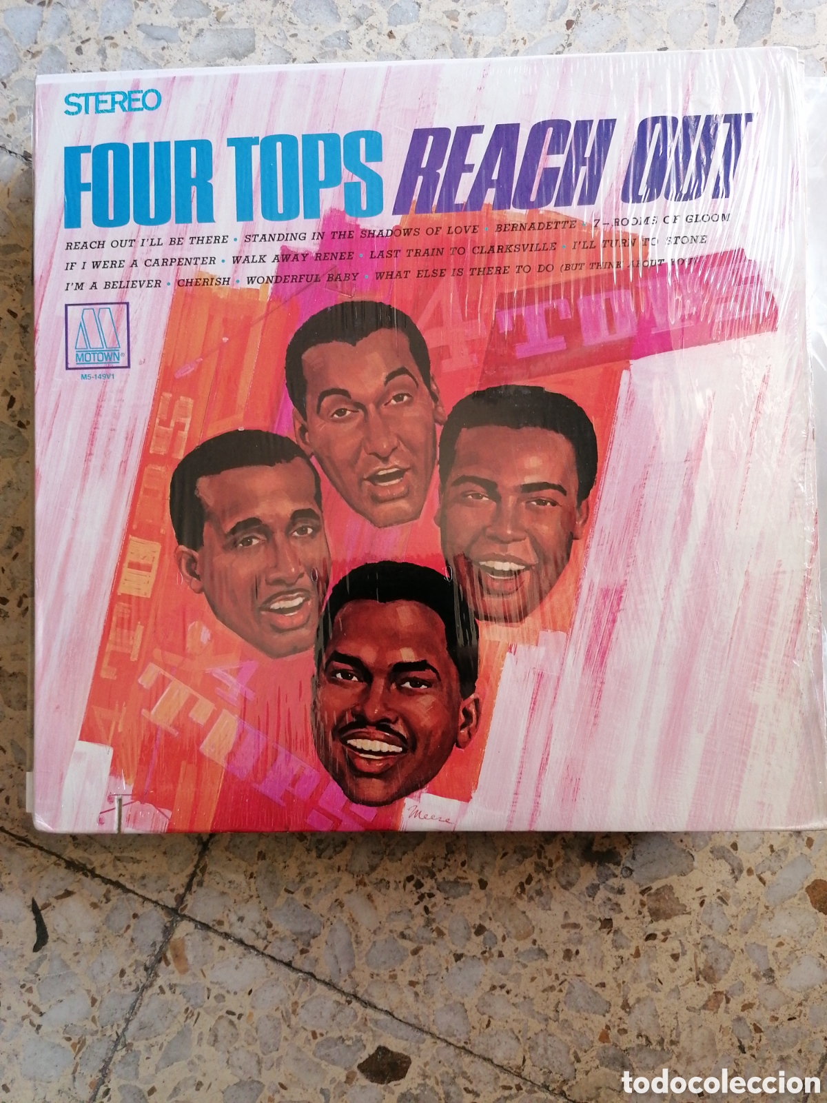 Discos de vinilo: LP FOUR TOPS REACH OUT 1981 USA EX