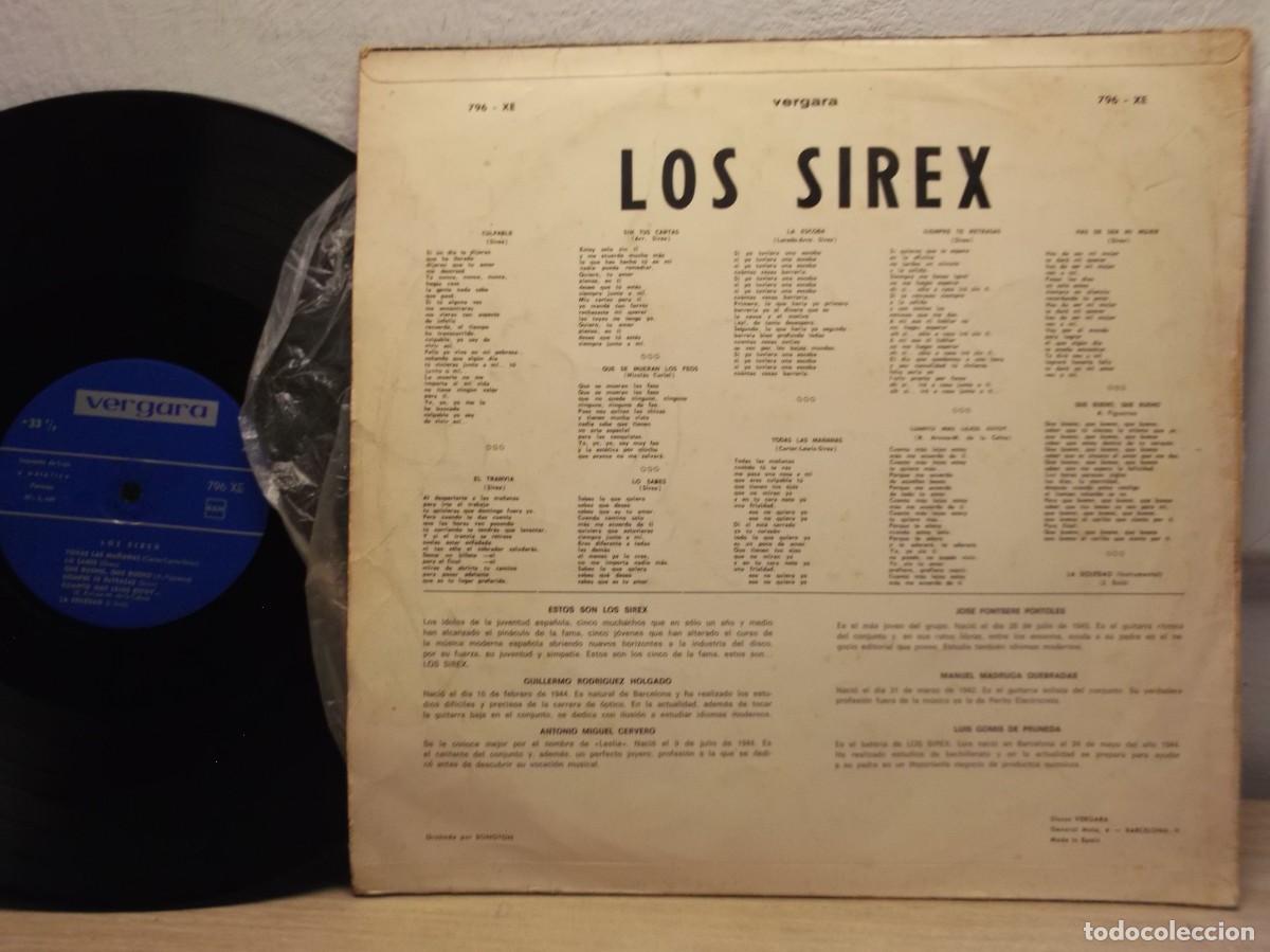 Discos de vinilo: Los Sirex &ndash; Los Sirex 1965 LP - Foto 2