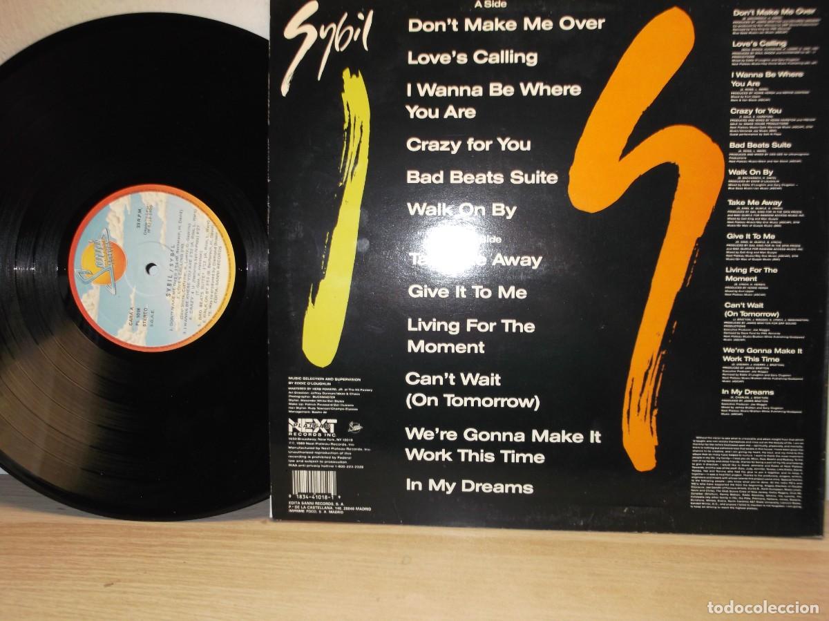 Discos de vinilo: Sybil -Sybil LP 1989 - Foto 2