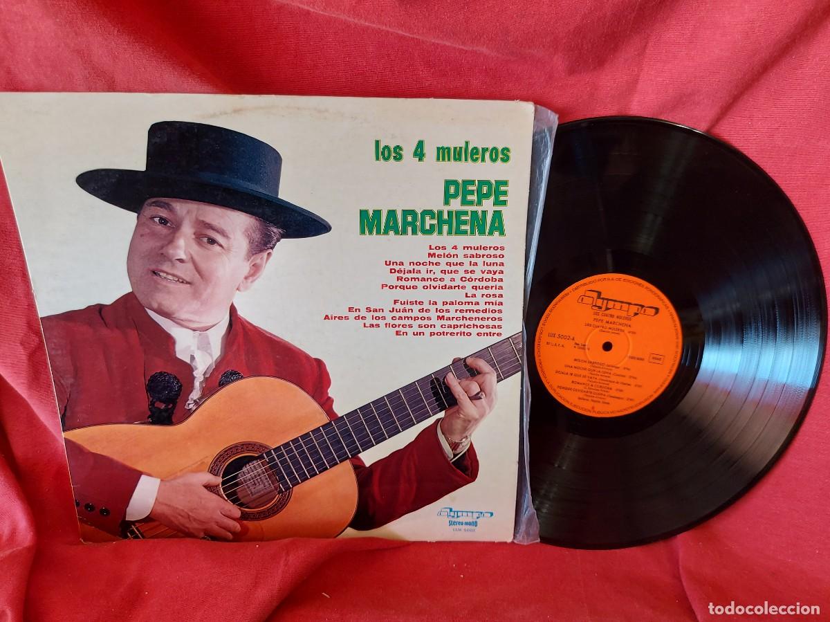 Discos de vinilo: LP PEPE MARCHENA 1974 ( PEDIDOS M&Iacute;NIMOS 10 &euro; ) CAJA N.&ordm; 4 - LP