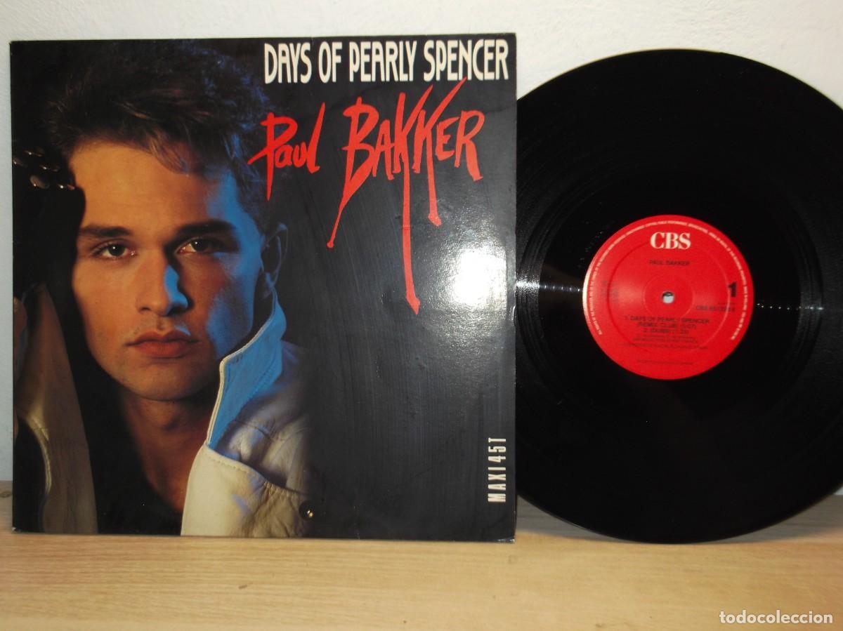 Discos de vinilo: Paul Bakker &ndash; Days Of Pearly Spencer MAXI 45 RPM LP