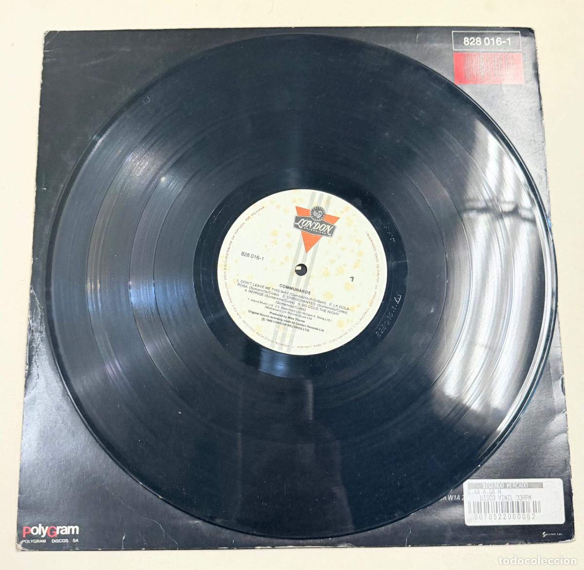 Discos de vinilo: Communards - Communards - Foto 3