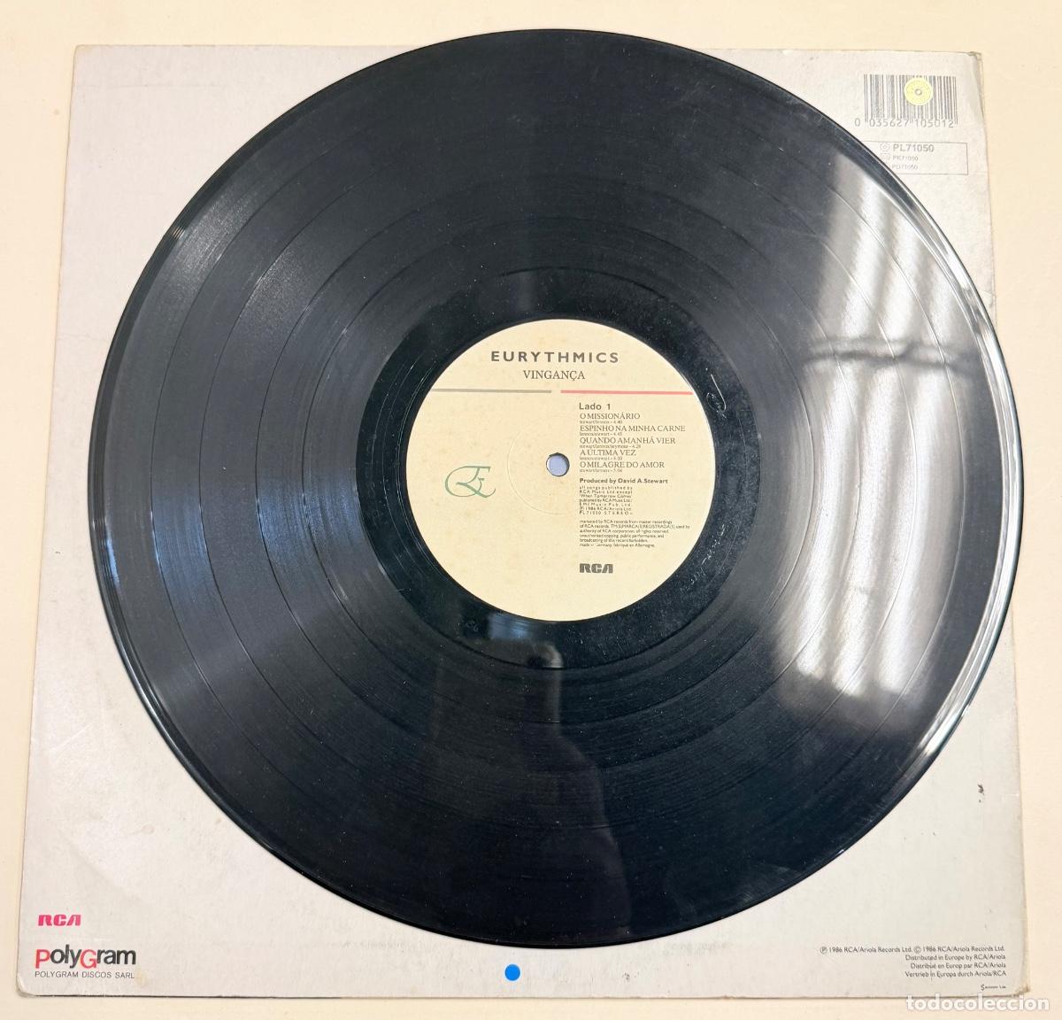 Discos de vinilo: Eurtythmics - Revenge - Foto 3