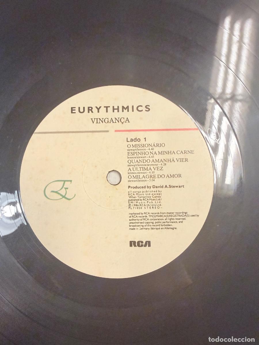 Discos de vinilo: Eurtythmics - Revenge - Foto 4