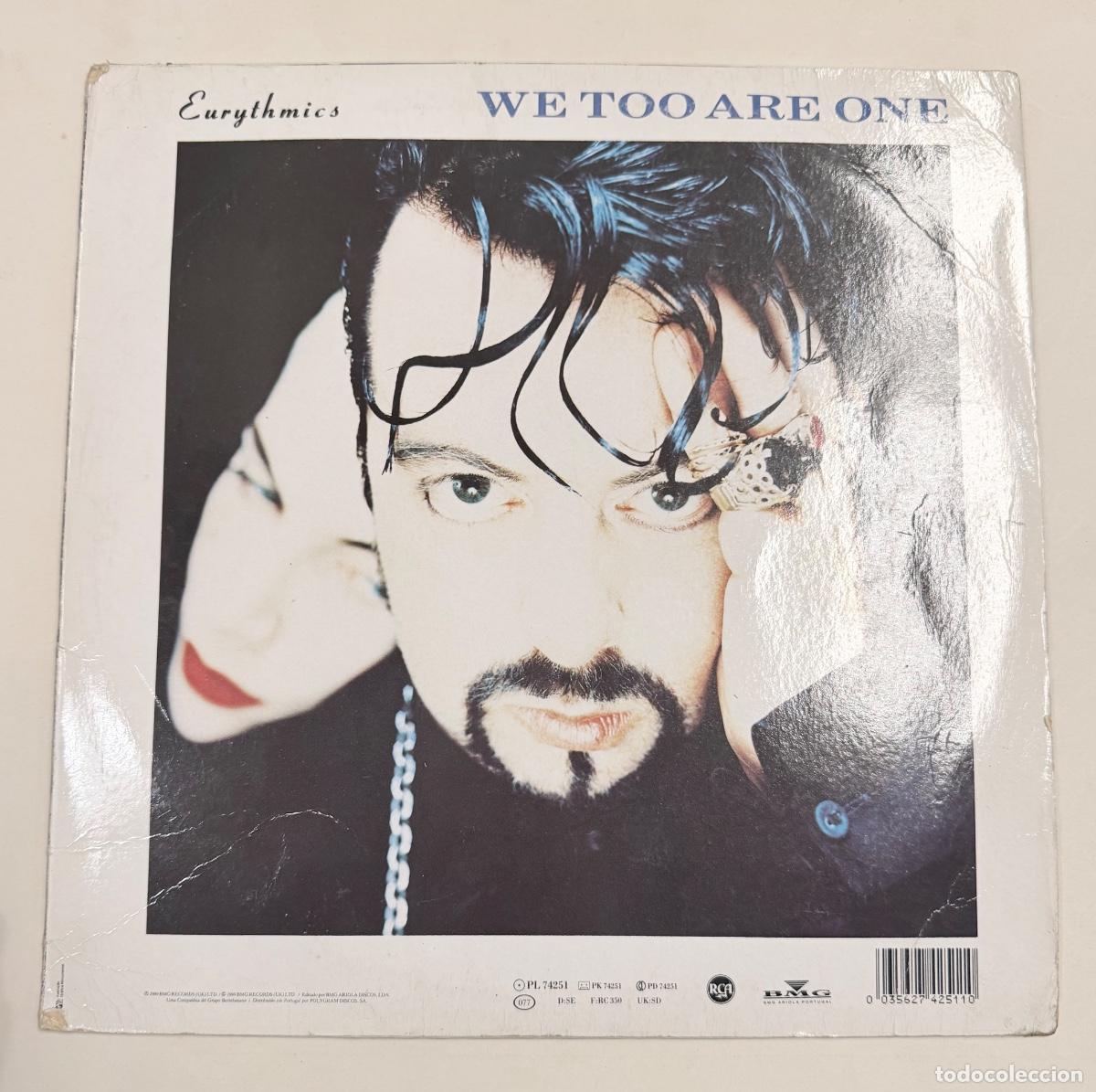 Discos de vinilo: Eurtythmics - We too are one - Foto 2