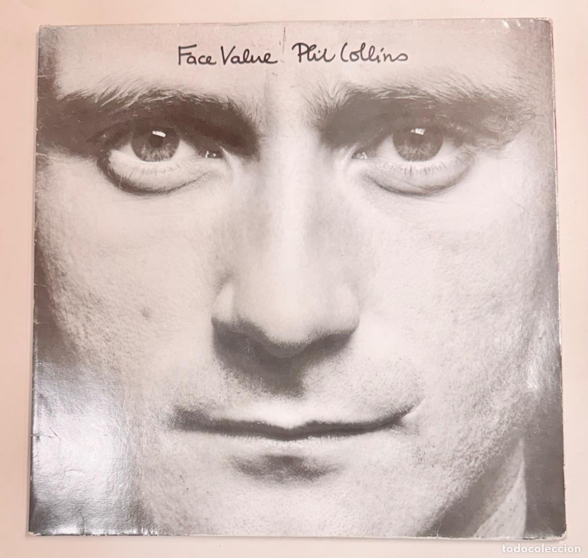 Discos de vinilo: Phil Collins - Face Value a&ntilde;o 1981