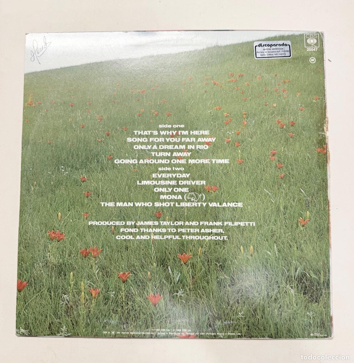 Discos de vinilo: James Taylor - Thats why I&acute;m here - Foto 2