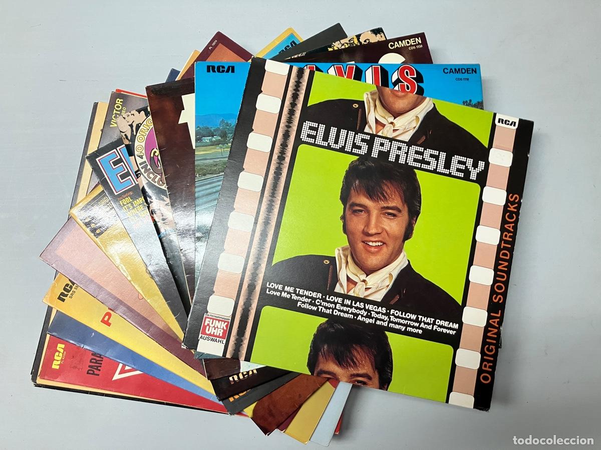 Discos de vinilo: ELVIS PRESLEY &ndash; LOTE 18 DISCOS DE VINILO LP