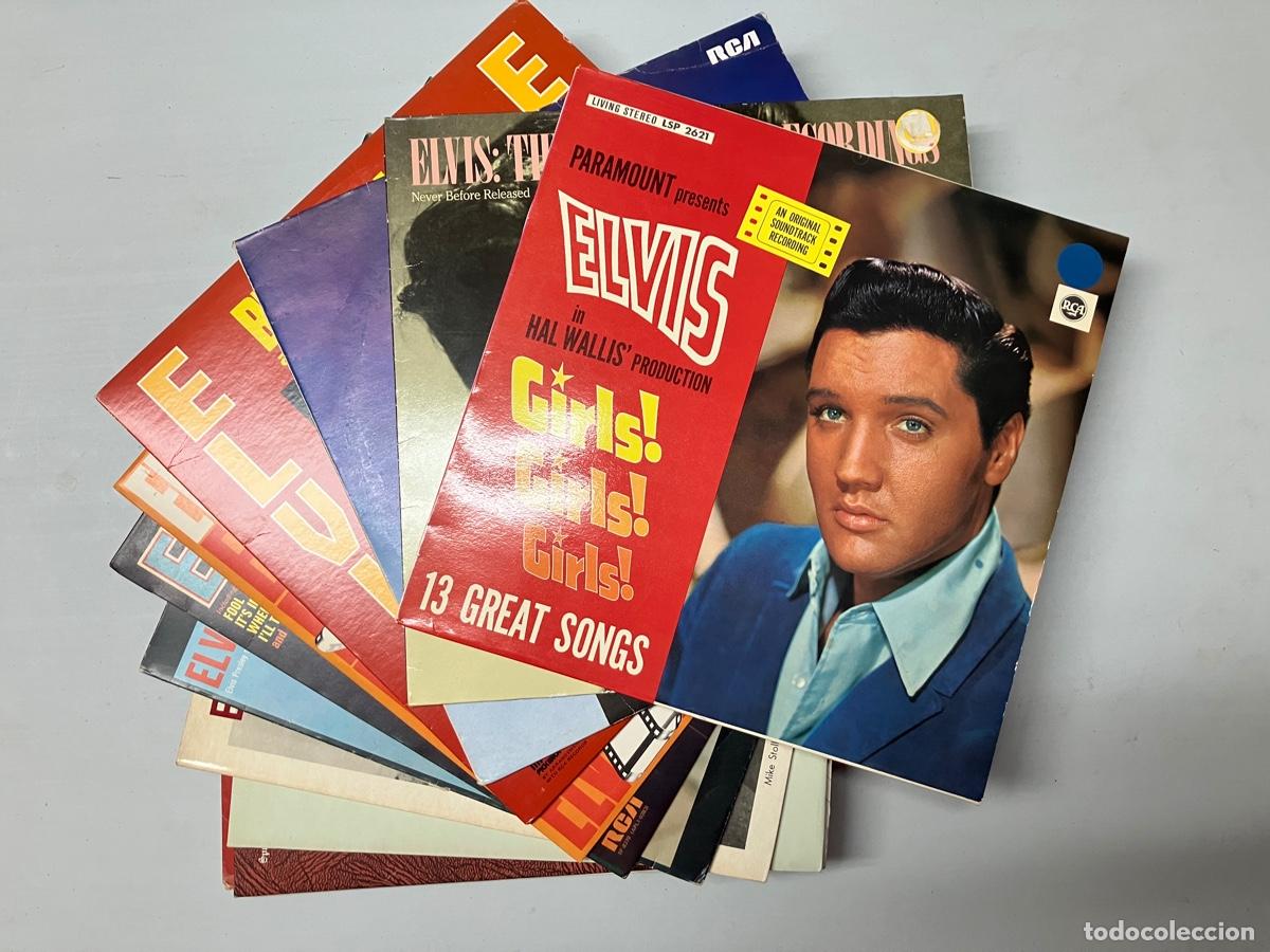 Discos de vinilo: ELVIS PRESLEY &ndash; LOTE 20 DISCOS DE VINILO LP