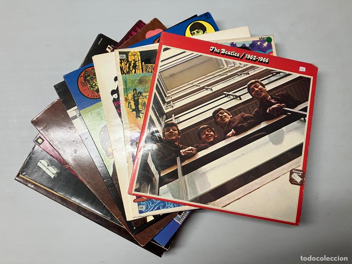 Discos de vinilo: BEATLES &ndash; LOTE 16 DISCOS DE VINILO LP - Foto 1