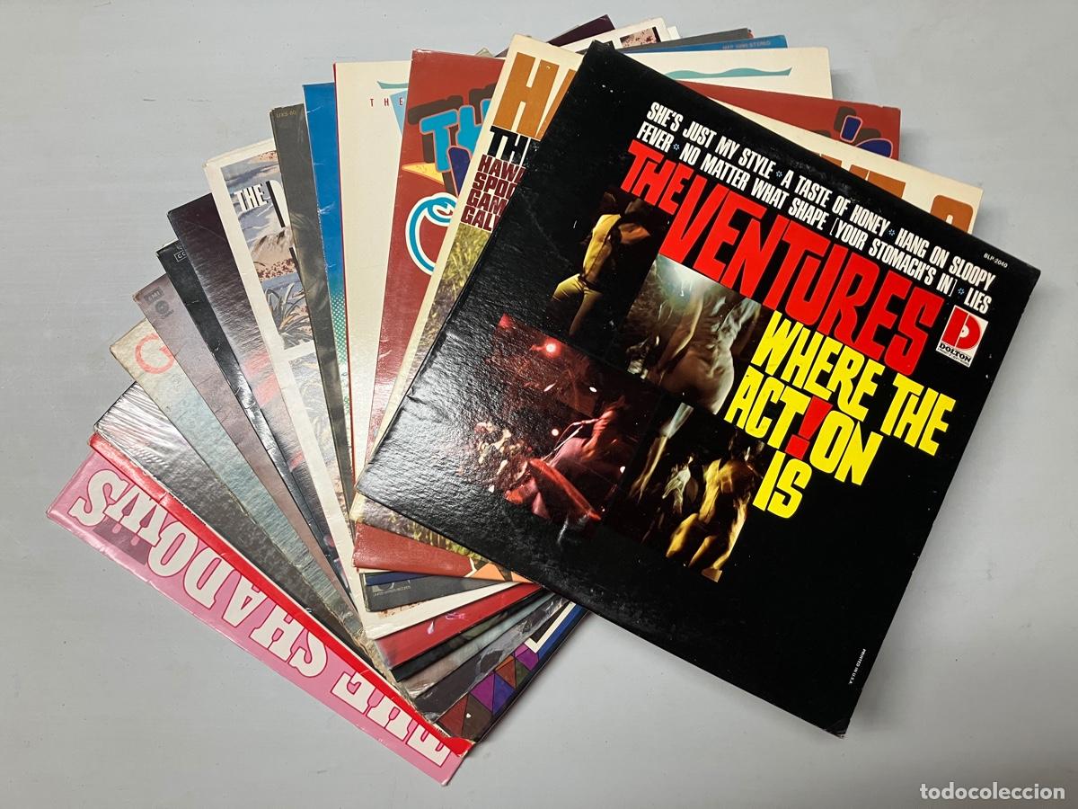 Vinyl-Schallplatten: SURF ROCK: BEACH BOYS, SHADOWS, VENTURES &ndash; LOTE 18 DISCOS DE VINILO LP