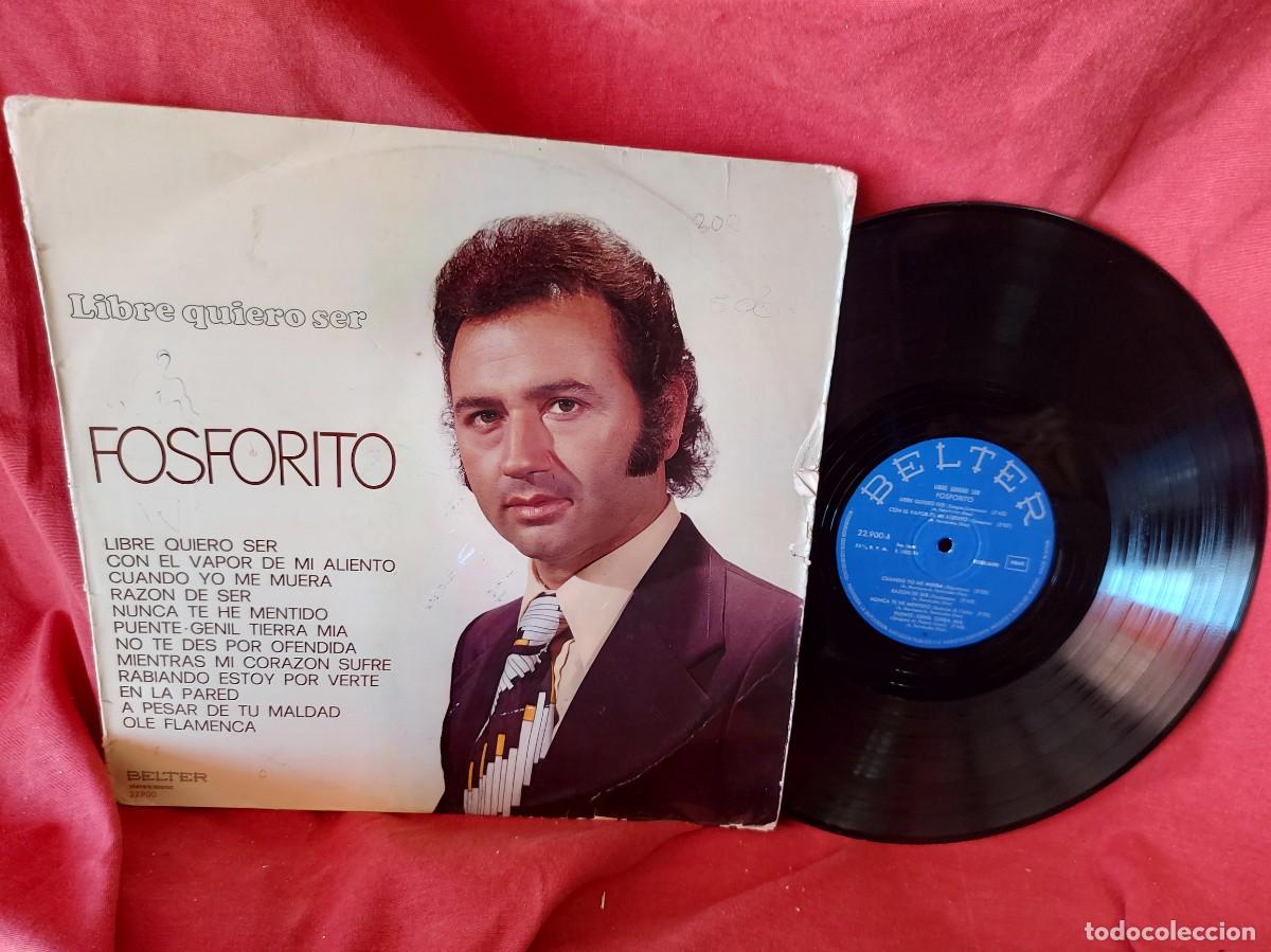 Disques de vinyle: LP FOSFORITO 1974 ( PEDIDOS M&Iacute;NIMOS 10 &euro; ) CAJA N.&ordm; 4 - LP