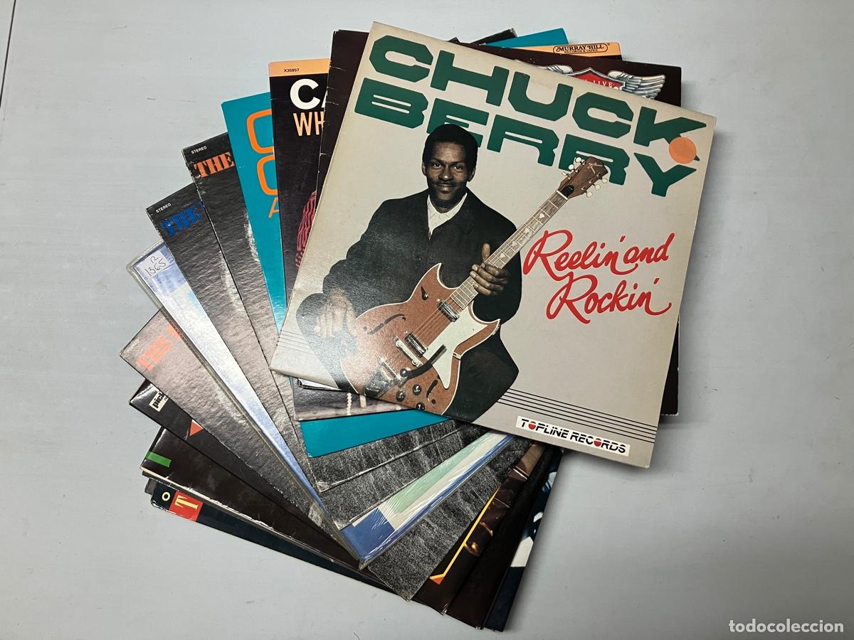 Discos de vinilo: ROCK & ROLL: CHUCK BERRY, ROY ORBISON, BILL HALEY, JERRY LEE LEWIS &ndash; LOTE 19 DISCOS DE VINILO LP