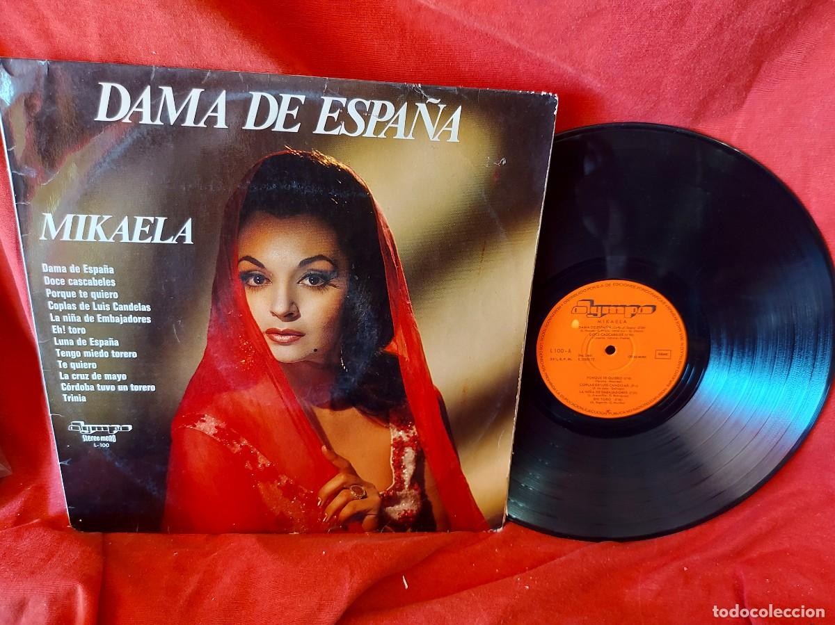 Disques de vinyle: LP MIKAELA DAMA DE ESPA&Ntilde;A 1973 ( PEDIDOS M&Iacute;NIMOS 10 &euro; ) CAJA N.&ordm; 4 - LP